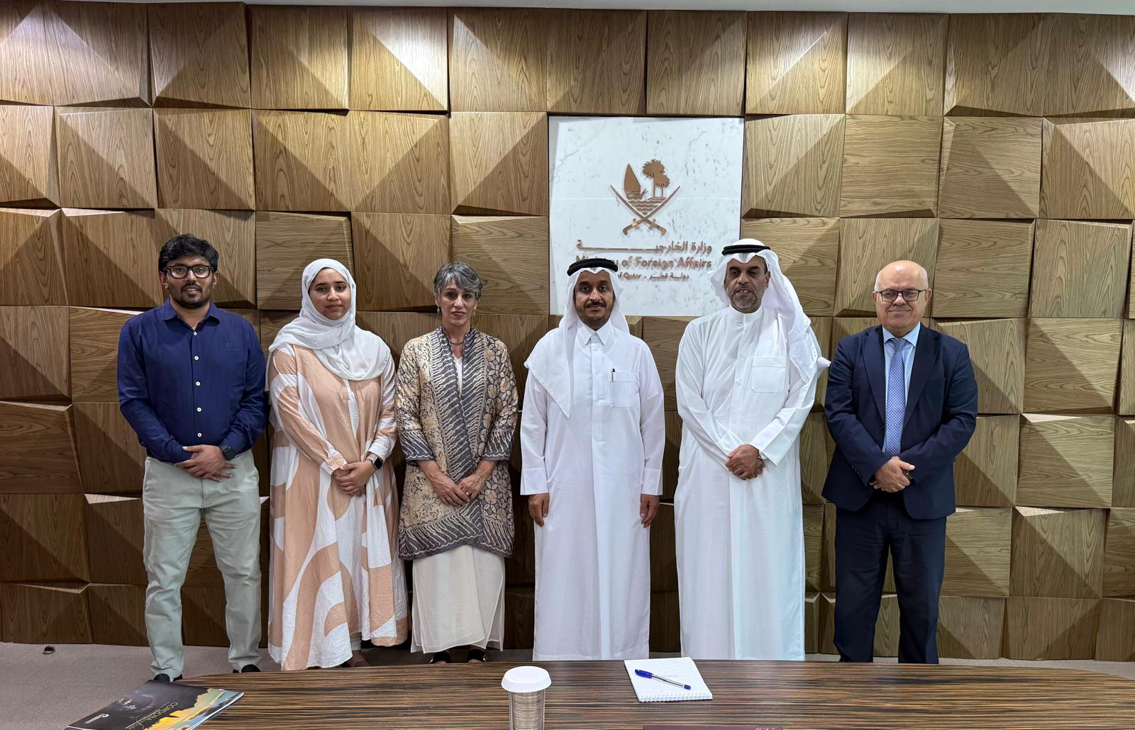 اجتماع مع رئيسة كرسي اليونسكو للاسلام والثقافة والمجتمع