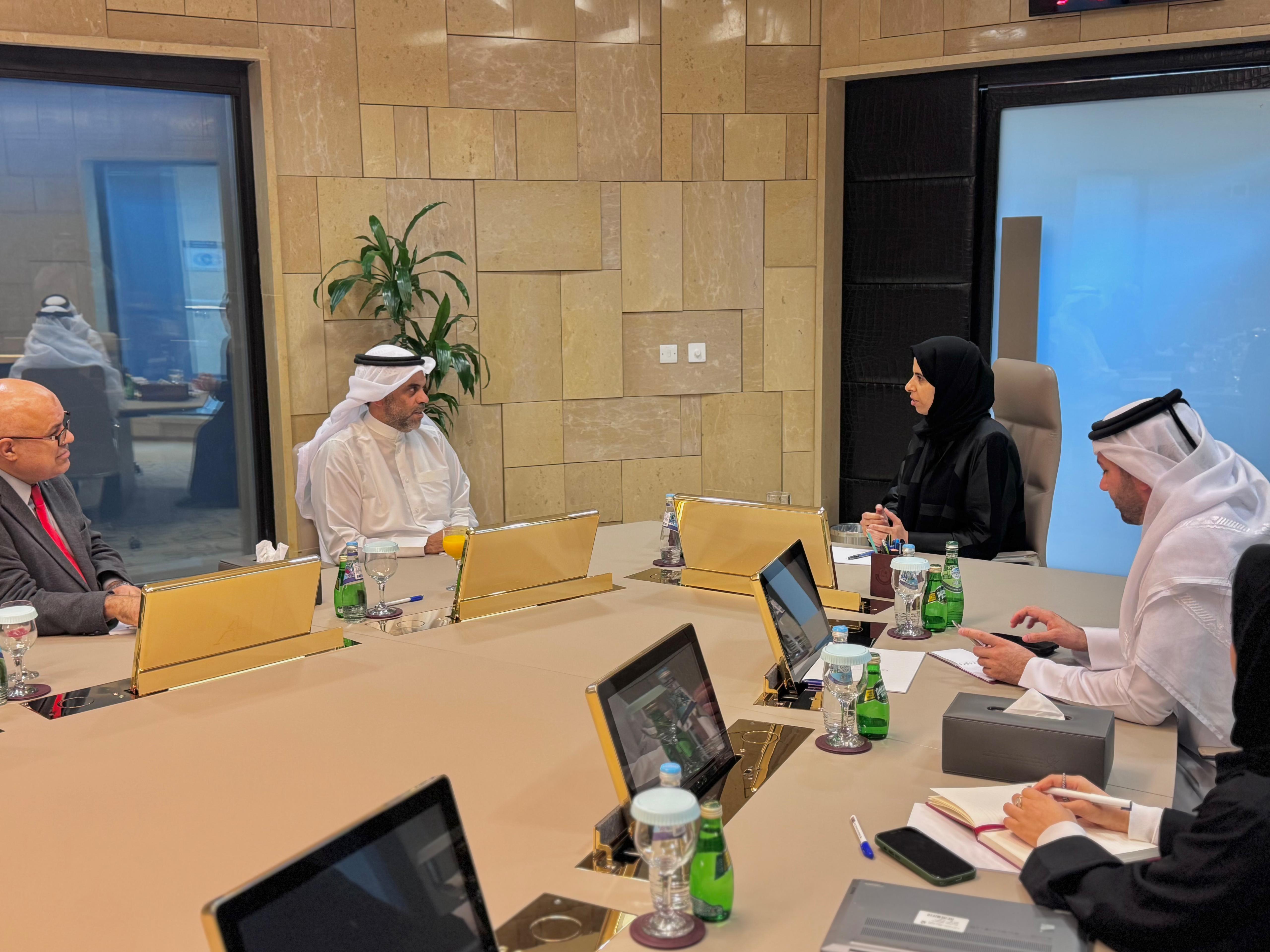 مقابلة أمانة سر اللجنة القطرية لتحالف الحضارات لسعادة وزيرة التربية والتعليم والتعليم العالي